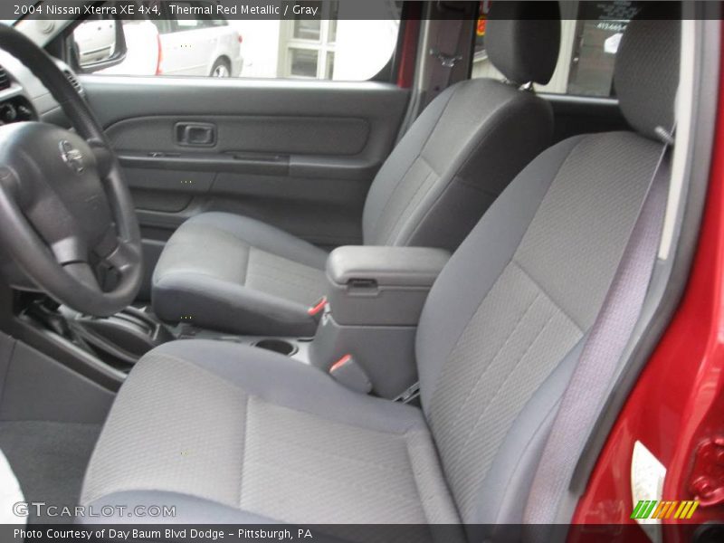 Thermal Red Metallic / Gray 2004 Nissan Xterra XE 4x4
