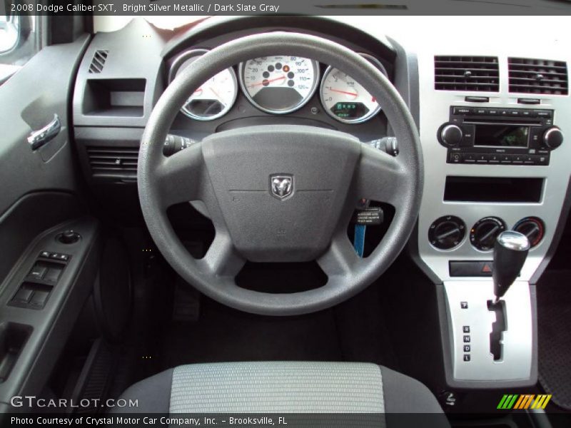 Bright Silver Metallic / Dark Slate Gray 2008 Dodge Caliber SXT