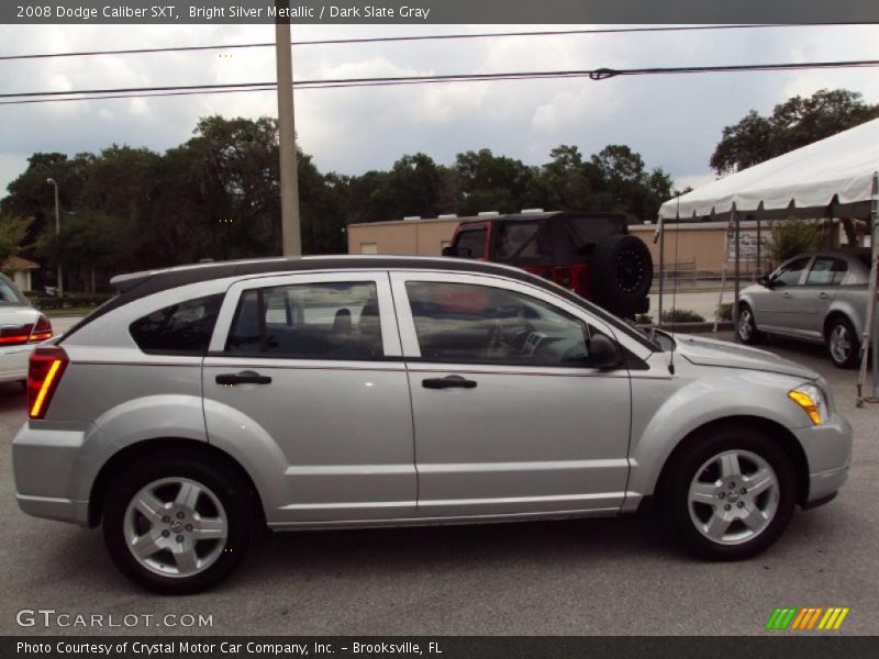 Bright Silver Metallic / Dark Slate Gray 2008 Dodge Caliber SXT