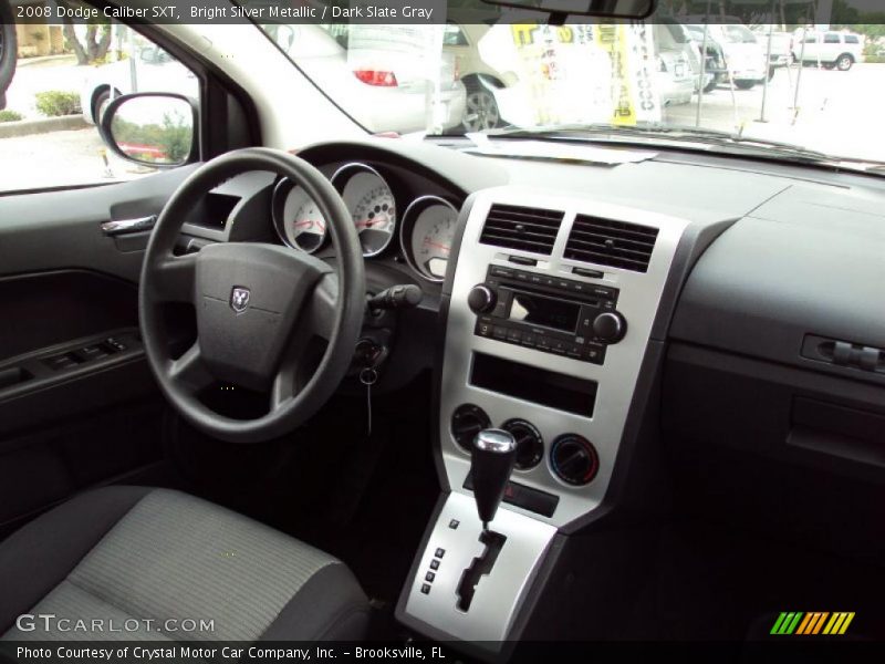 Bright Silver Metallic / Dark Slate Gray 2008 Dodge Caliber SXT
