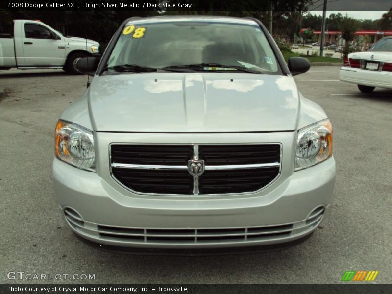 Bright Silver Metallic / Dark Slate Gray 2008 Dodge Caliber SXT