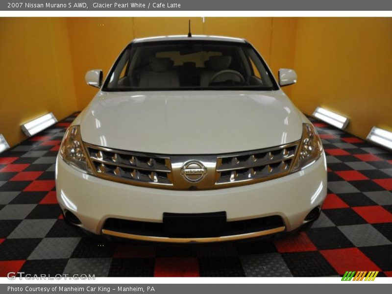 Glacier Pearl White / Cafe Latte 2007 Nissan Murano S AWD