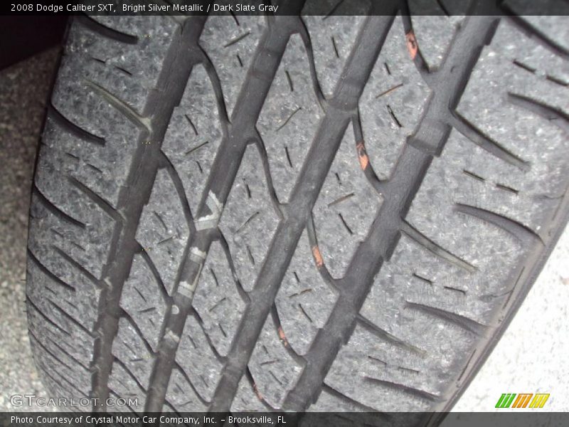 Bright Silver Metallic / Dark Slate Gray 2008 Dodge Caliber SXT