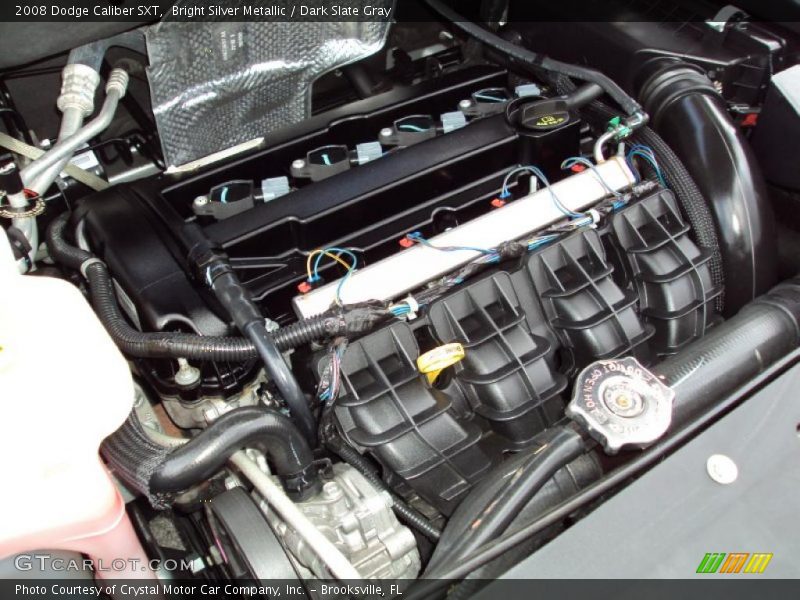 Bright Silver Metallic / Dark Slate Gray 2008 Dodge Caliber SXT
