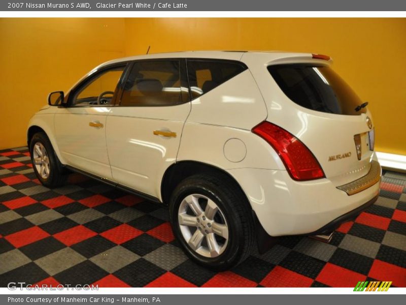 Glacier Pearl White / Cafe Latte 2007 Nissan Murano S AWD