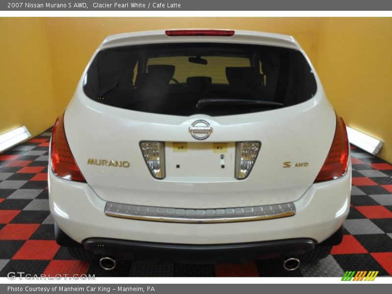 Glacier Pearl White / Cafe Latte 2007 Nissan Murano S AWD