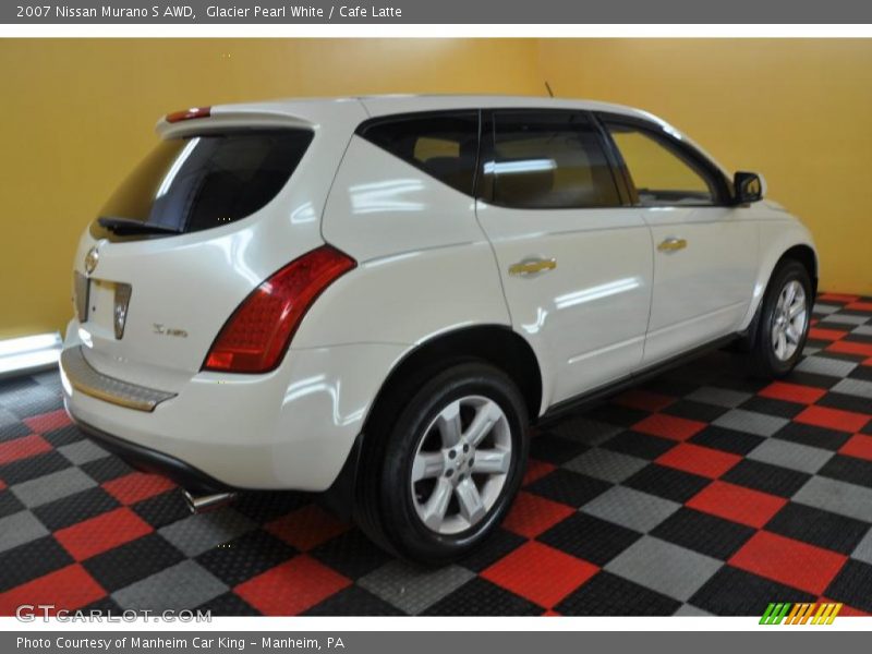 Glacier Pearl White / Cafe Latte 2007 Nissan Murano S AWD