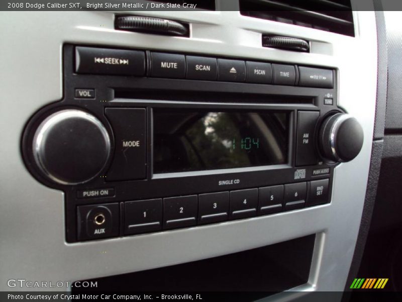 Bright Silver Metallic / Dark Slate Gray 2008 Dodge Caliber SXT