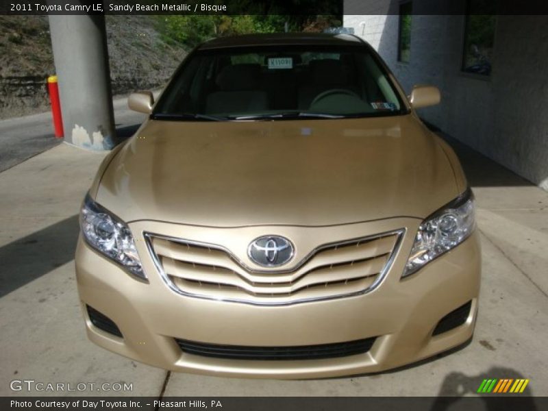 Sandy Beach Metallic / Bisque 2011 Toyota Camry LE
