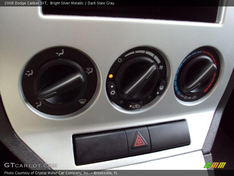Bright Silver Metallic / Dark Slate Gray 2008 Dodge Caliber SXT