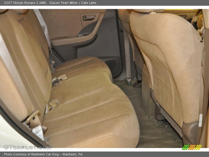 Glacier Pearl White / Cafe Latte 2007 Nissan Murano S AWD