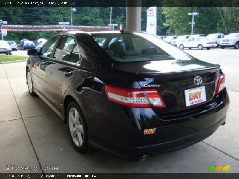 Black / Ash 2011 Toyota Camry SE