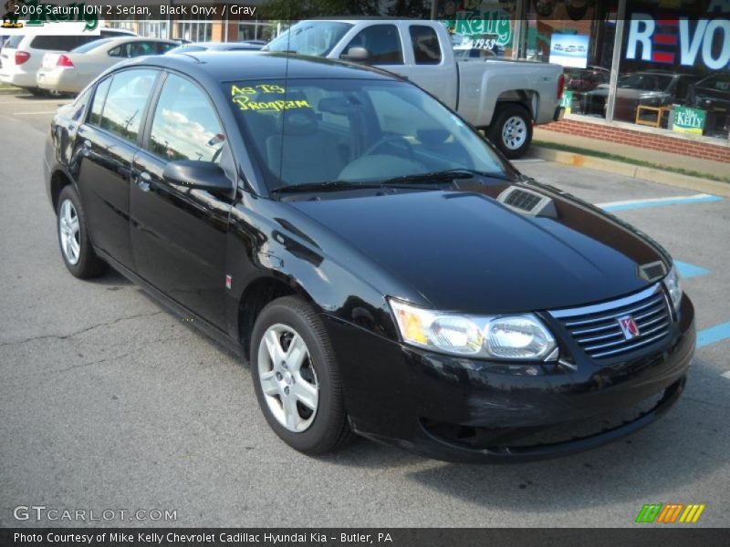 Black Onyx / Gray 2006 Saturn ION 2 Sedan