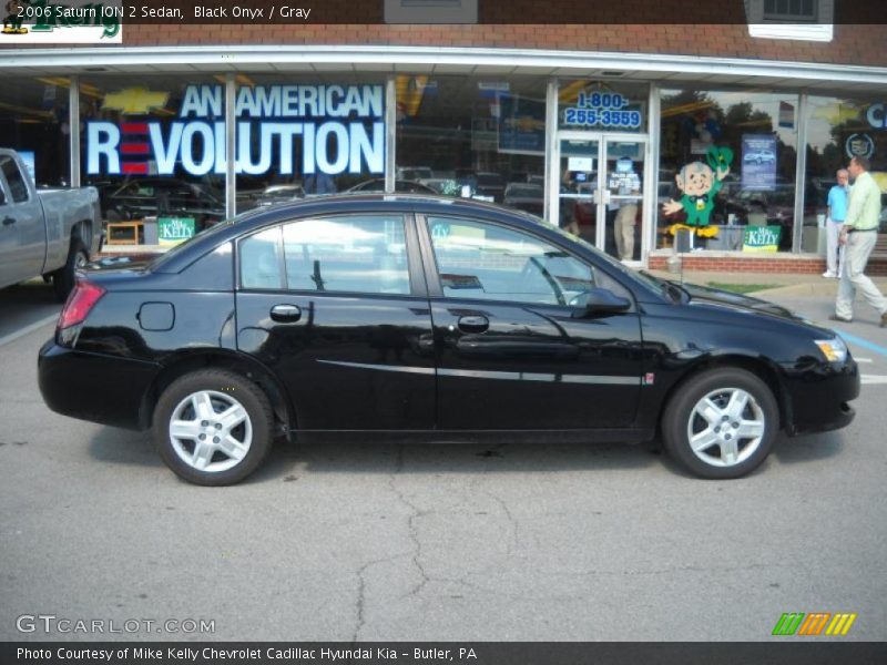 Black Onyx / Gray 2006 Saturn ION 2 Sedan