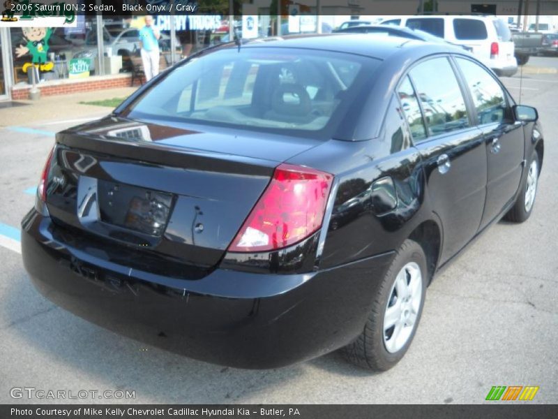 Black Onyx / Gray 2006 Saturn ION 2 Sedan