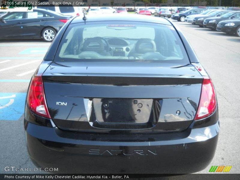 Black Onyx / Gray 2006 Saturn ION 2 Sedan