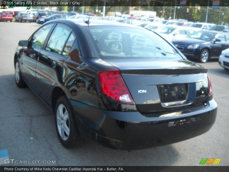 Black Onyx / Gray 2006 Saturn ION 2 Sedan