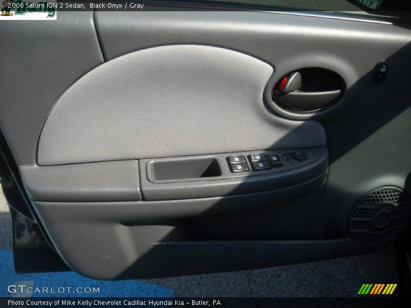 Black Onyx / Gray 2006 Saturn ION 2 Sedan