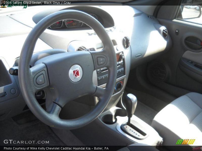 Black Onyx / Gray 2006 Saturn ION 2 Sedan