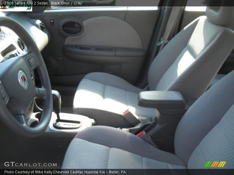 Black Onyx / Gray 2006 Saturn ION 2 Sedan