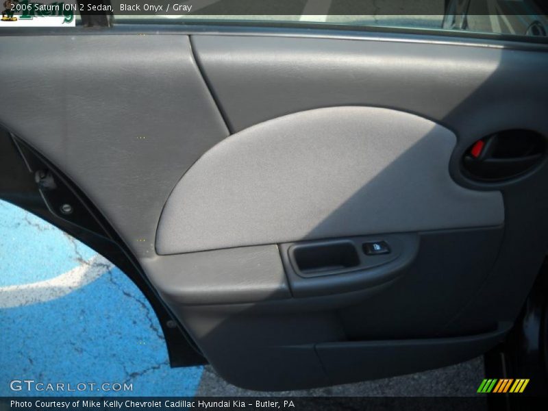 Black Onyx / Gray 2006 Saturn ION 2 Sedan