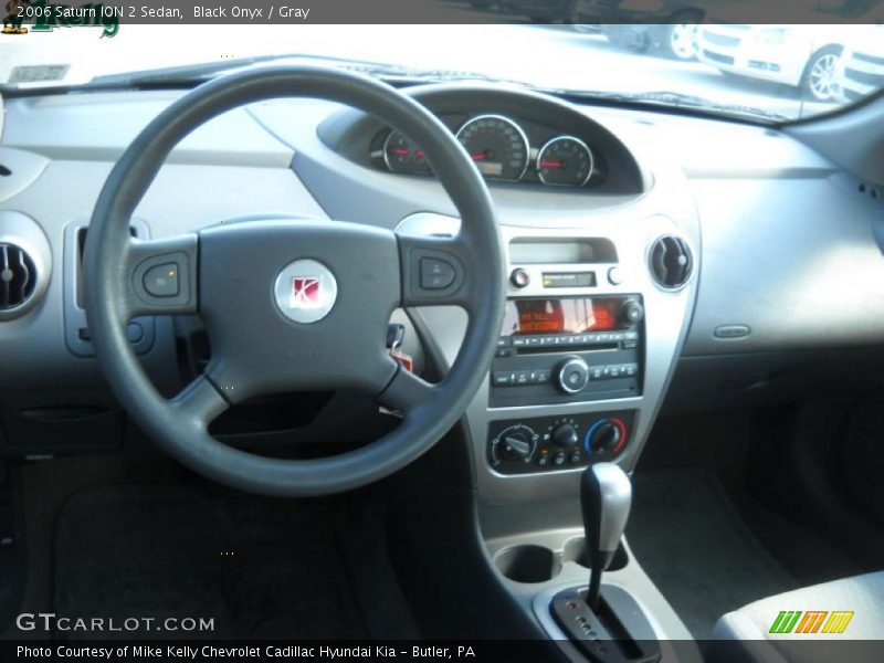 Black Onyx / Gray 2006 Saturn ION 2 Sedan