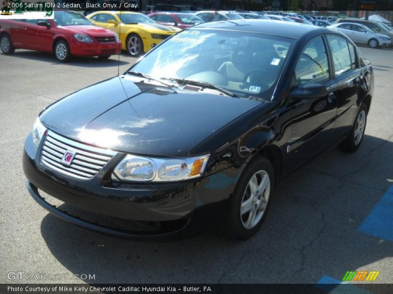 Black Onyx / Gray 2006 Saturn ION 2 Sedan
