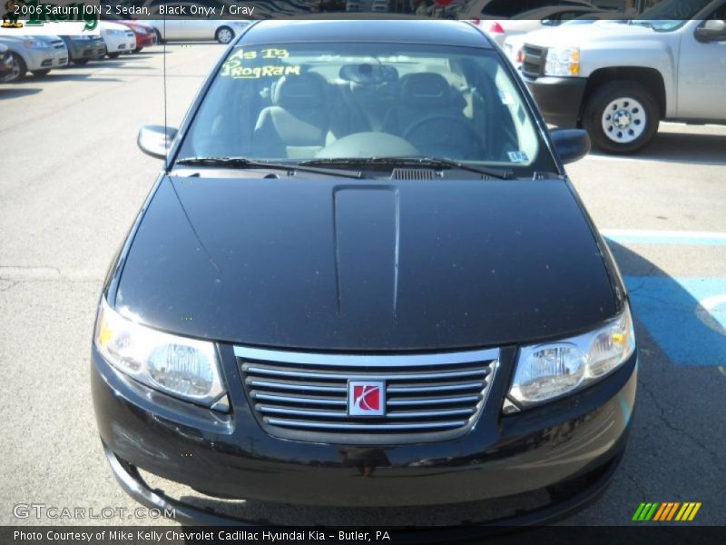 Black Onyx / Gray 2006 Saturn ION 2 Sedan