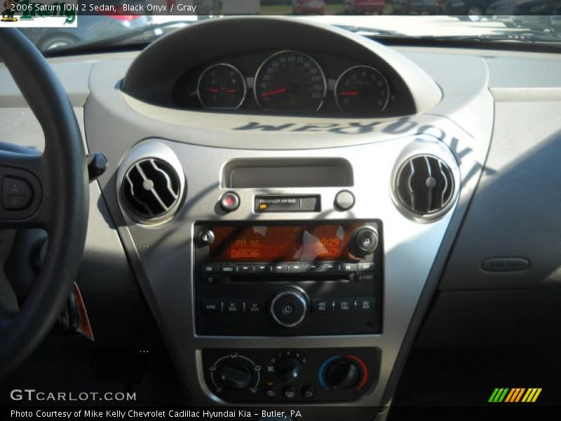 Black Onyx / Gray 2006 Saturn ION 2 Sedan