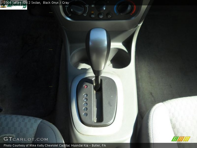 Black Onyx / Gray 2006 Saturn ION 2 Sedan