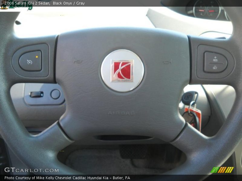 Black Onyx / Gray 2006 Saturn ION 2 Sedan