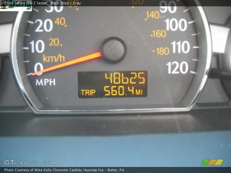 Black Onyx / Gray 2006 Saturn ION 2 Sedan