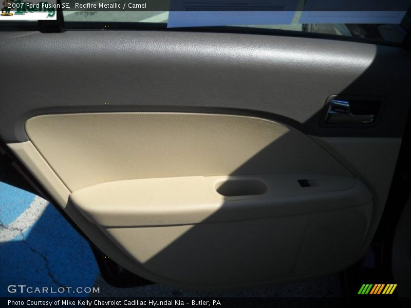 Redfire Metallic / Camel 2007 Ford Fusion SE