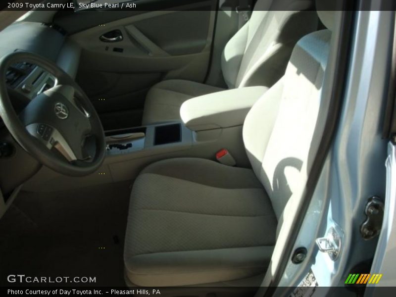 Sky Blue Pearl / Ash 2009 Toyota Camry LE