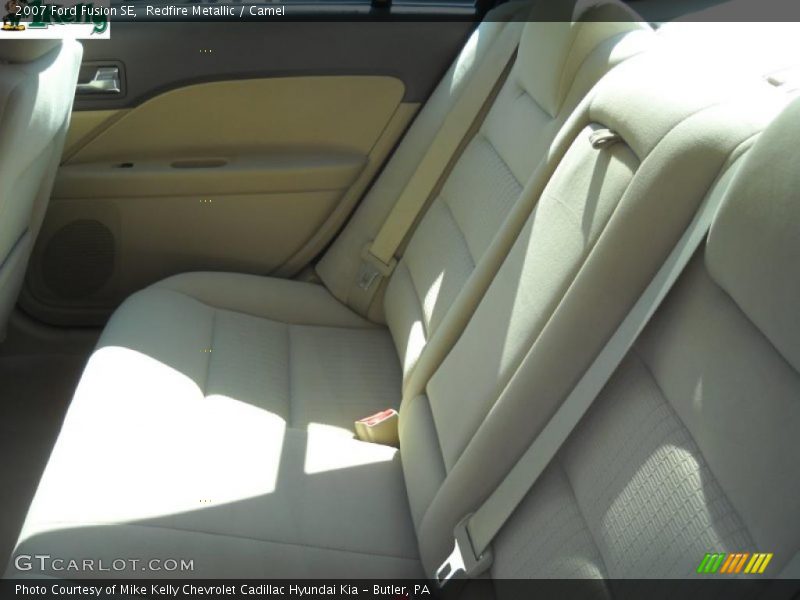 Redfire Metallic / Camel 2007 Ford Fusion SE