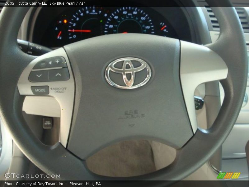 Sky Blue Pearl / Ash 2009 Toyota Camry LE