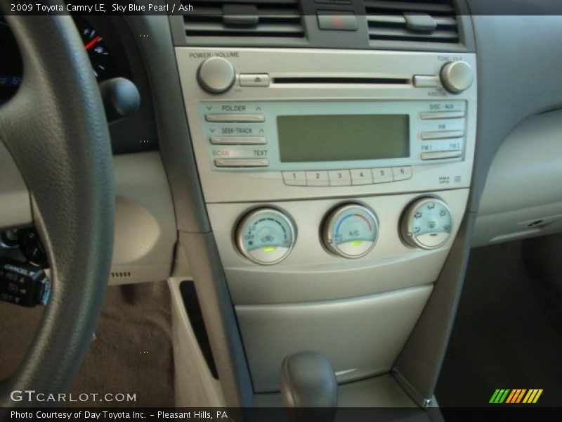 Sky Blue Pearl / Ash 2009 Toyota Camry LE