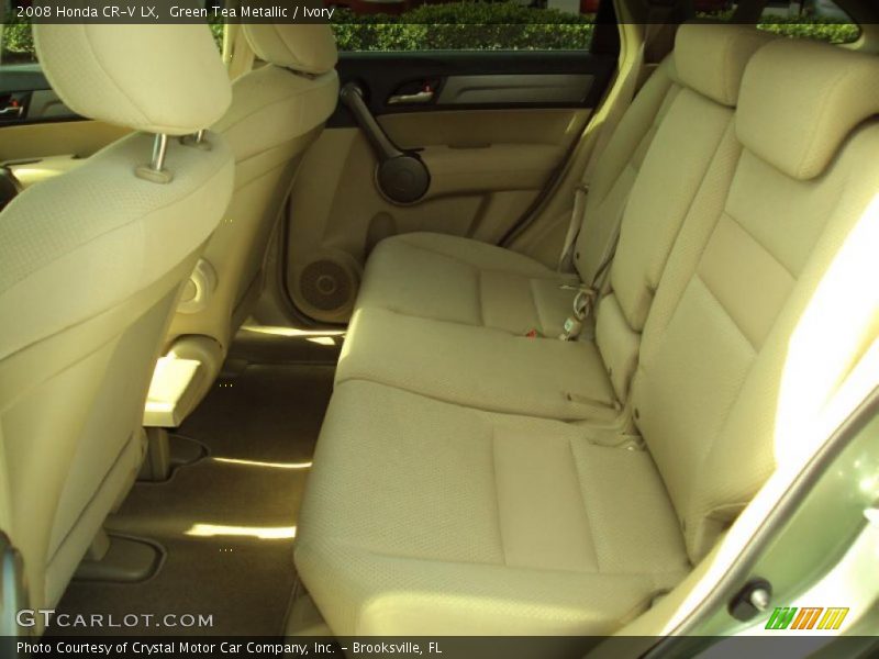 Green Tea Metallic / Ivory 2008 Honda CR-V LX