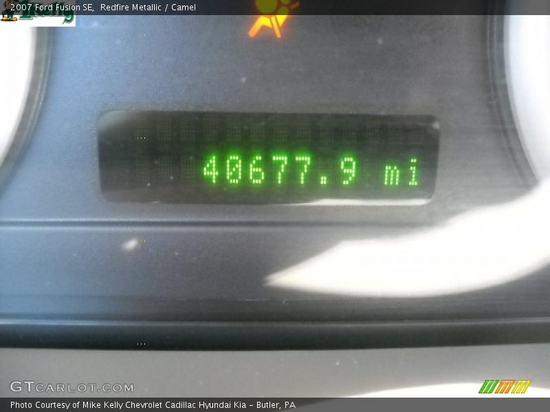 Redfire Metallic / Camel 2007 Ford Fusion SE