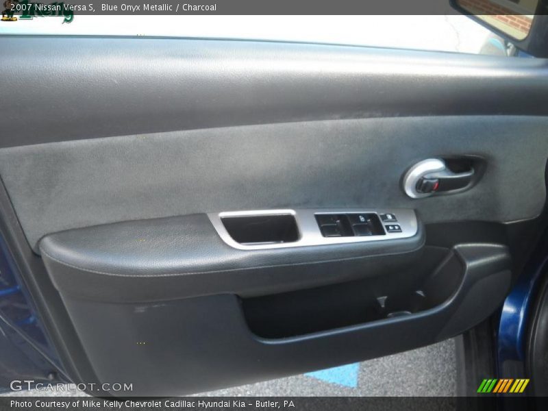 Blue Onyx Metallic / Charcoal 2007 Nissan Versa S