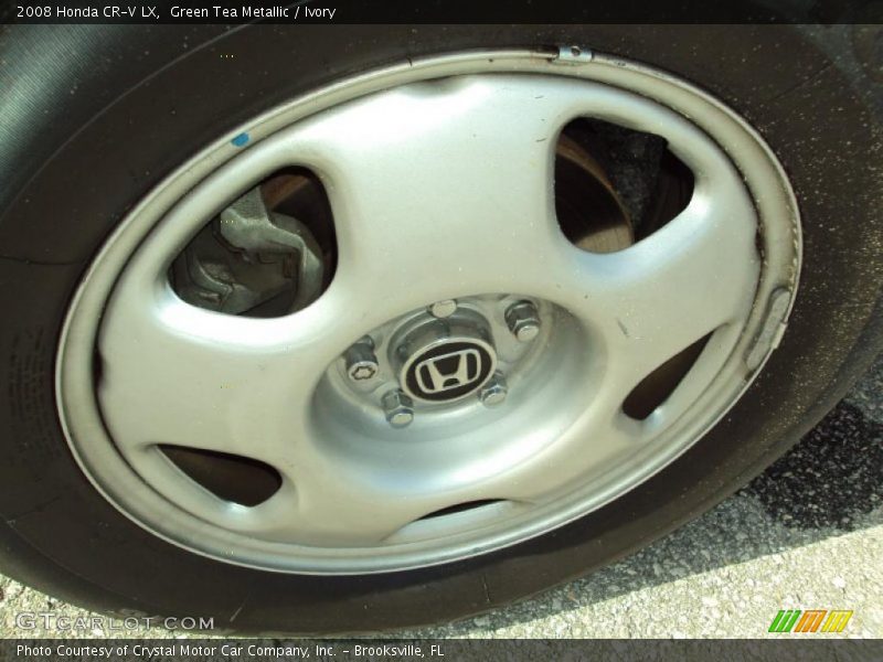 Green Tea Metallic / Ivory 2008 Honda CR-V LX