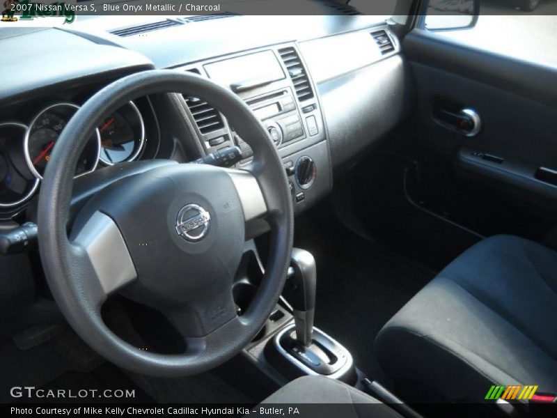 Blue Onyx Metallic / Charcoal 2007 Nissan Versa S