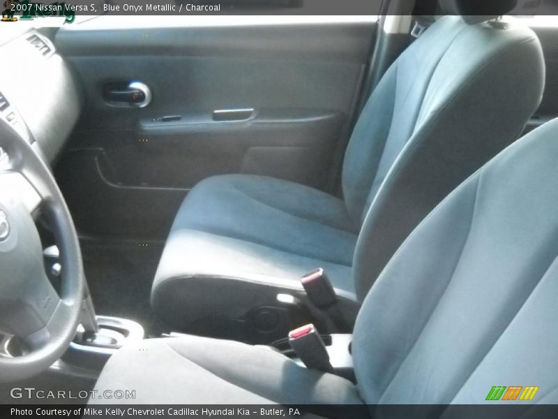 Blue Onyx Metallic / Charcoal 2007 Nissan Versa S