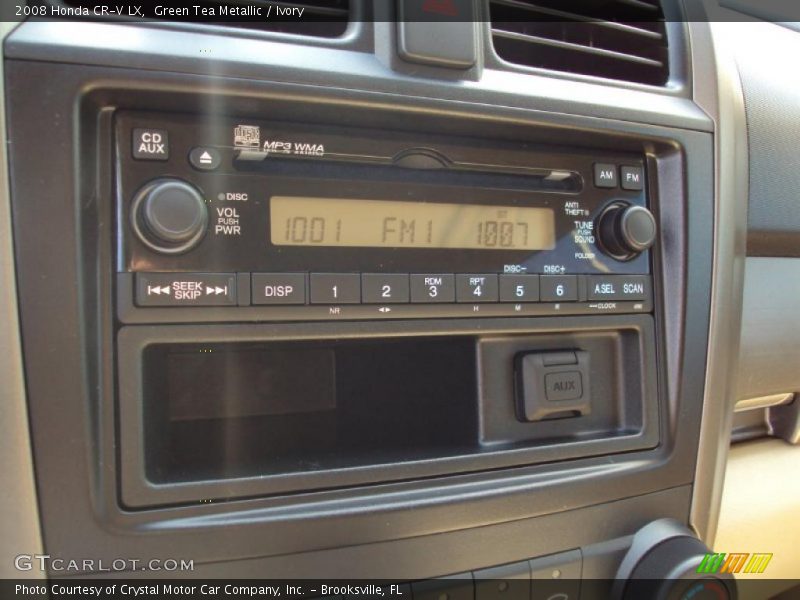 Green Tea Metallic / Ivory 2008 Honda CR-V LX