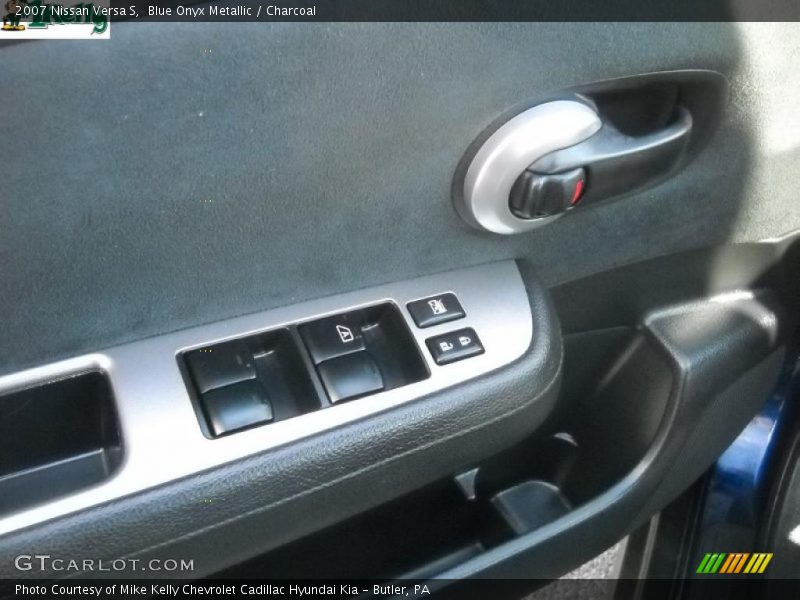 Blue Onyx Metallic / Charcoal 2007 Nissan Versa S