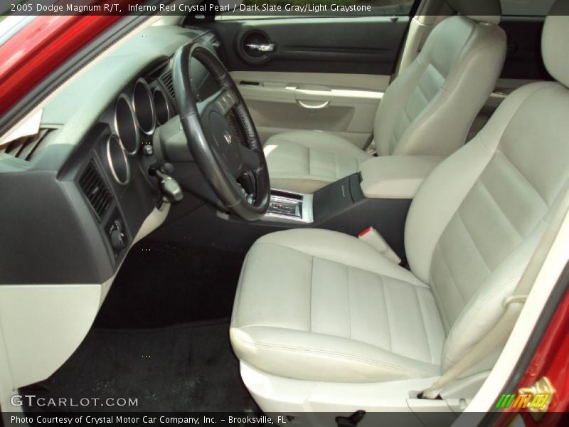 Inferno Red Crystal Pearl / Dark Slate Gray/Light Graystone 2005 Dodge Magnum R/T