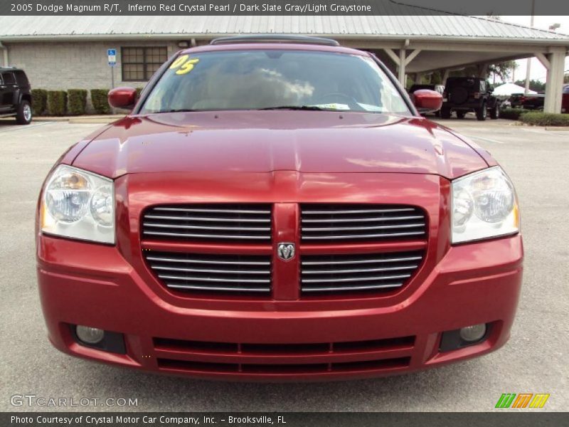 Inferno Red Crystal Pearl / Dark Slate Gray/Light Graystone 2005 Dodge Magnum R/T