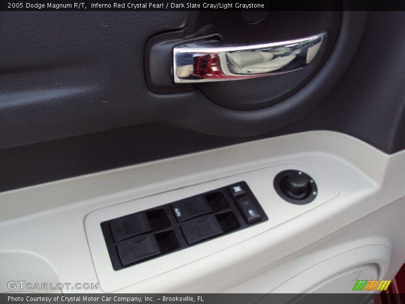 Inferno Red Crystal Pearl / Dark Slate Gray/Light Graystone 2005 Dodge Magnum R/T