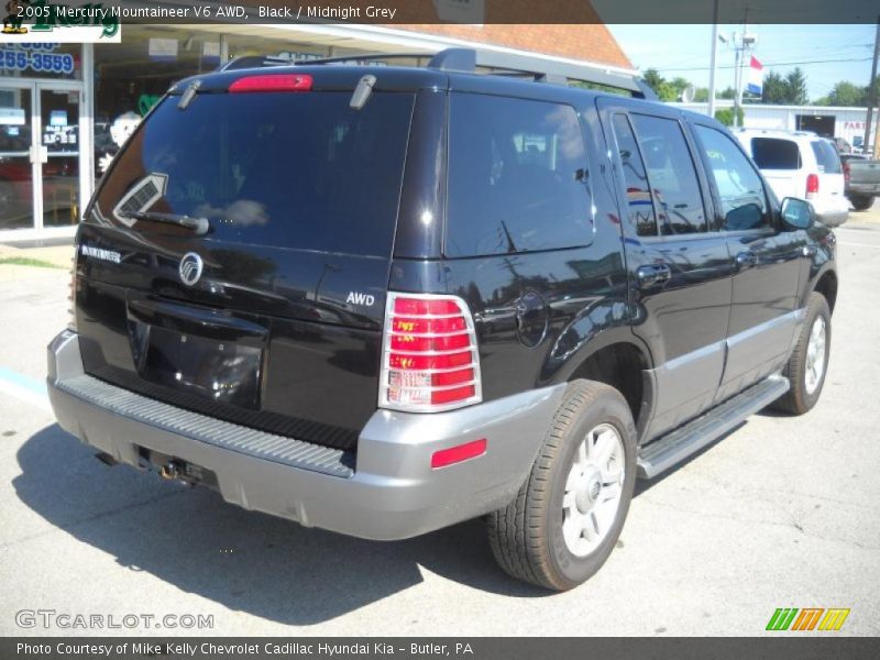 Black / Midnight Grey 2005 Mercury Mountaineer V6 AWD