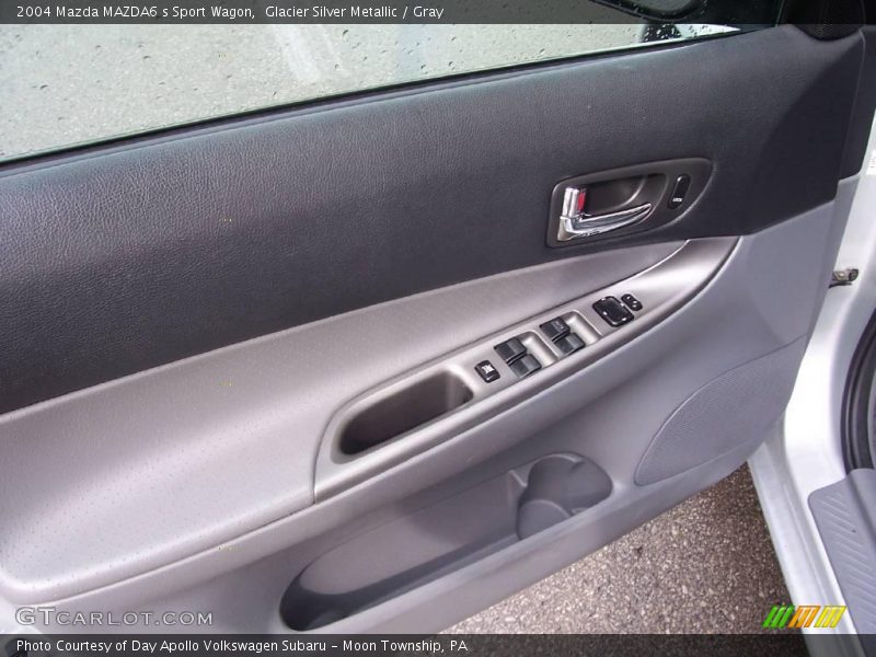 Glacier Silver Metallic / Gray 2004 Mazda MAZDA6 s Sport Wagon